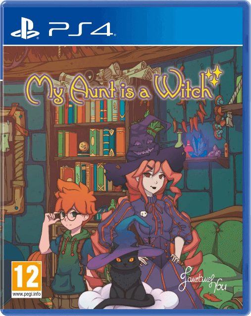 My Aunt is a Witch box art for Playstation 4